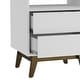preview thumbnail 5 of 4, Kappesberg Denver 2-Drawer Nightstand (set of 2) - for Bedroom