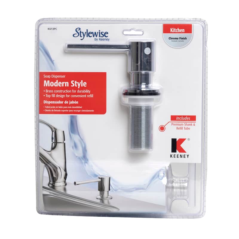 Keeney K613 Modern Kitchen Soap and Lotion Dispenser - N/A