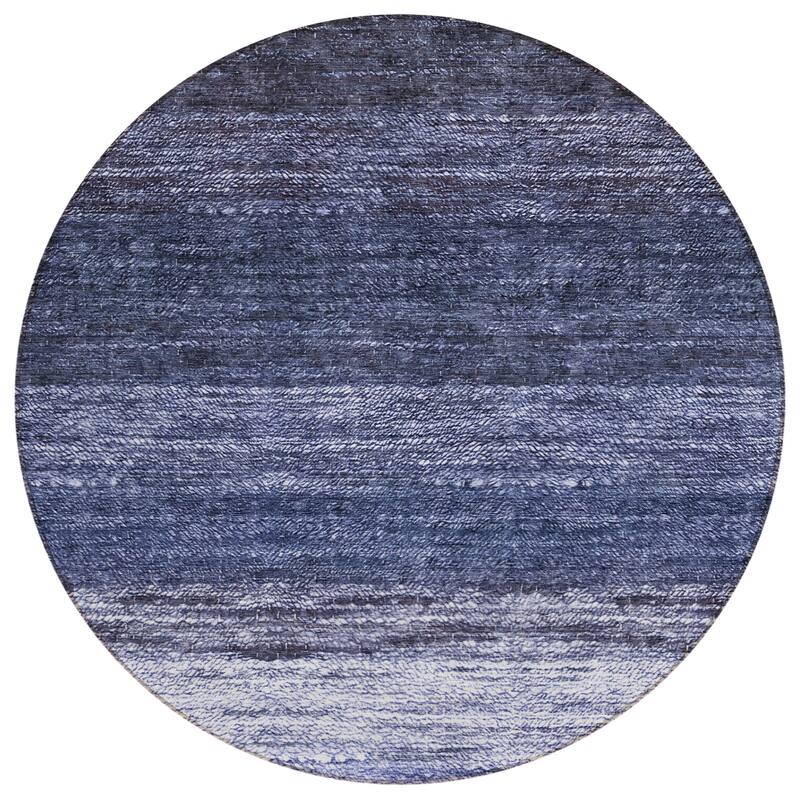 Machine Washable Indoor/ Outdoor Chantille Solid Ombre Rug