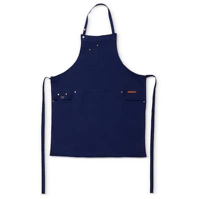 Comfort Fit 5 Pocket Apron Dark Blue
