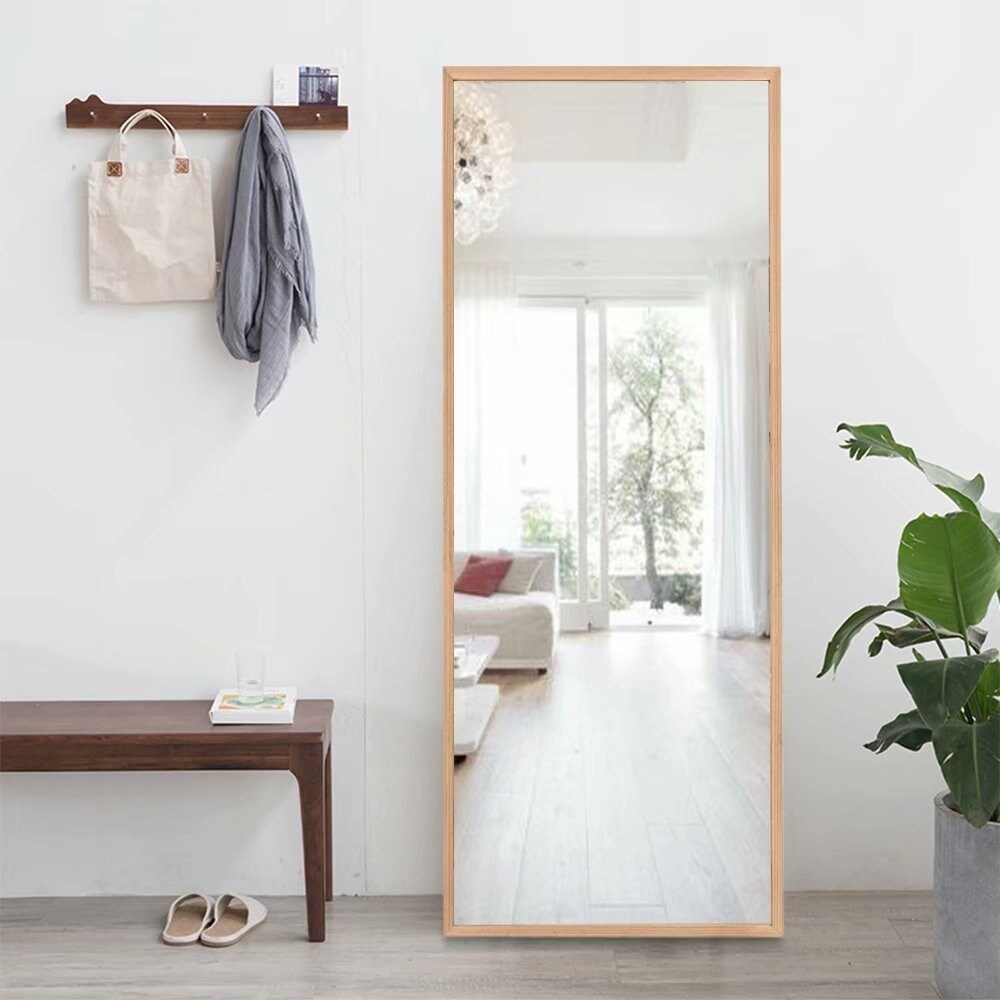 Sheesham Wood Full Length Floor Mirror With Stand at Rs 6548/piece, Minimalist Mirrors in Surendranagar