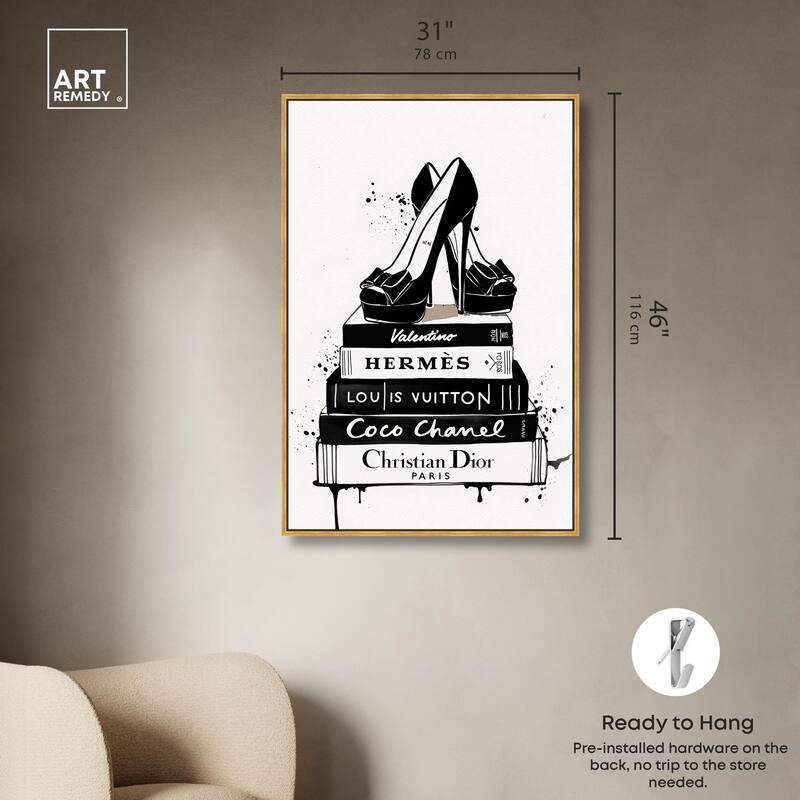 Heel's Blot Beauty Burst Canvas by Art Remedy