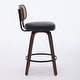 preview thumbnail 49 of 84, PU Leather Counter Height Bar Stools Set of 3/2