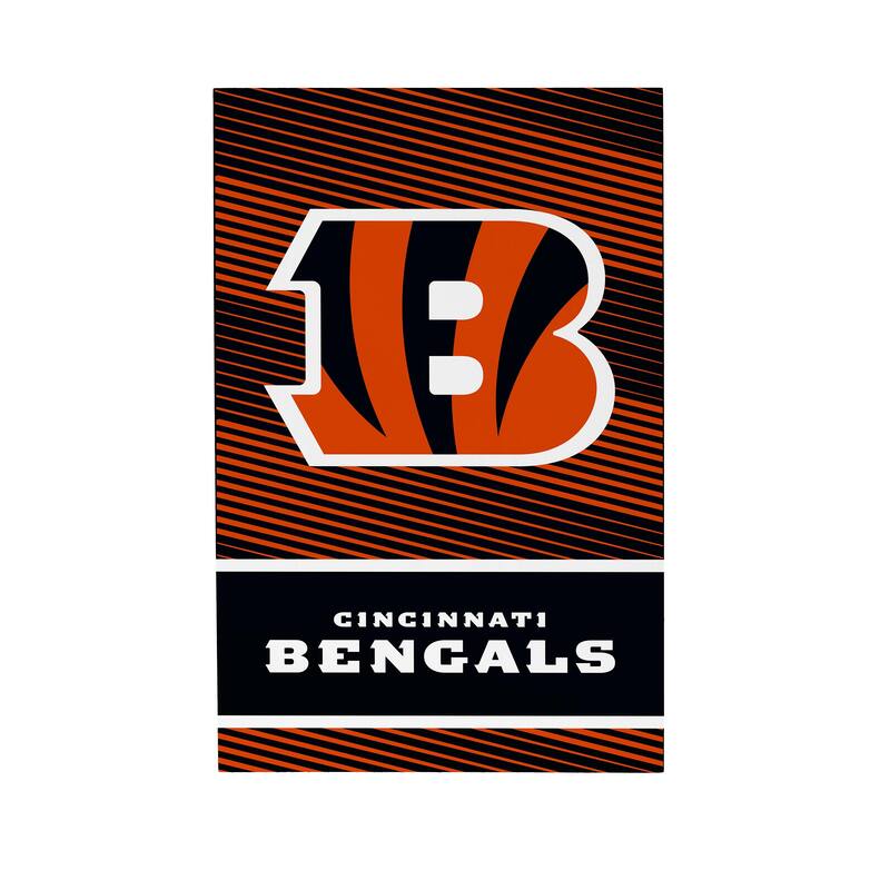 Cincinnati Bengals Wooden Tabletop Mantel Shelf Sign