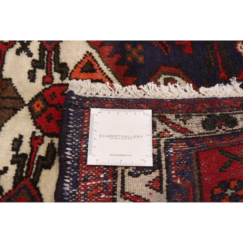 ECARPETGALLERY Hand-knotted Andelz Navy Wool Rug - 3'1 x 5'2