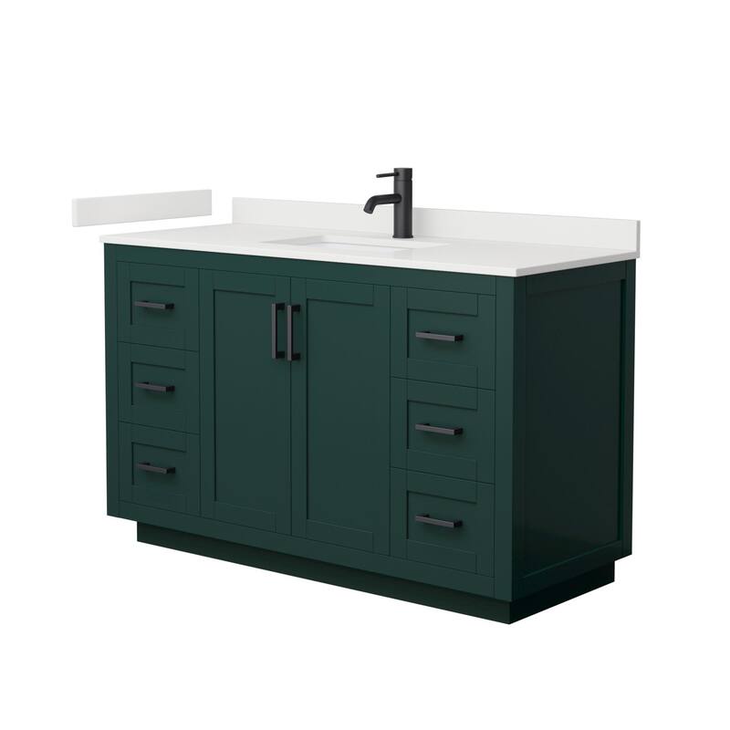 Wyndham Collection WCF292954S-QTZ-UNSMXX Miranda 54" Free Standing