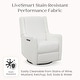 preview thumbnail 5 of 8, Mercer Electronic Power Recliner and Swivel Glider with USB and Type-C Ports in LiveSmart Performance Fabric