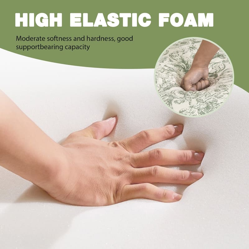 Wingback Accent Chair Nailhead Trim Living Room Reading Chair