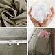 preview thumbnail 24 of 61, Velvet Headboard Reading Wedge Pillow for Bed Rest Sit Up Back Support