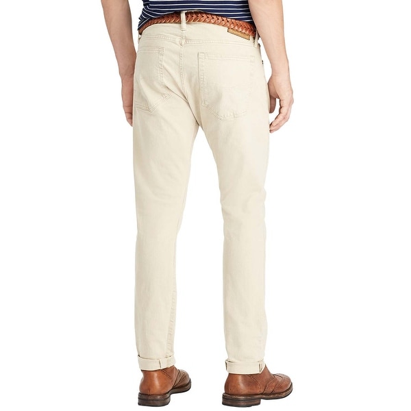 Ralph lauren beige jeans clearance