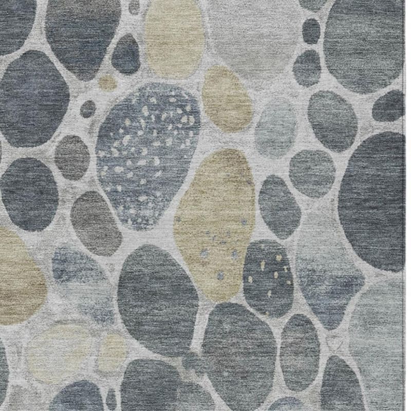 HomeRoots Geometric Transitional Rectangle Outdoor Rug