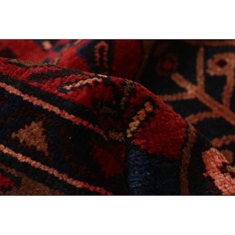 ECARPETGALLERY Hand-knotted Anadol Red Wool Rug - 3'7 x 10'0