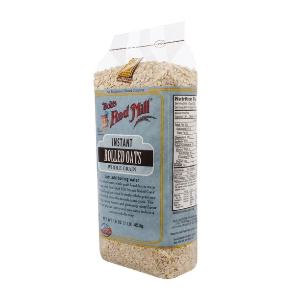 Bob's Red Mill Instant Rolled Oats - 16 oz - Case of 4