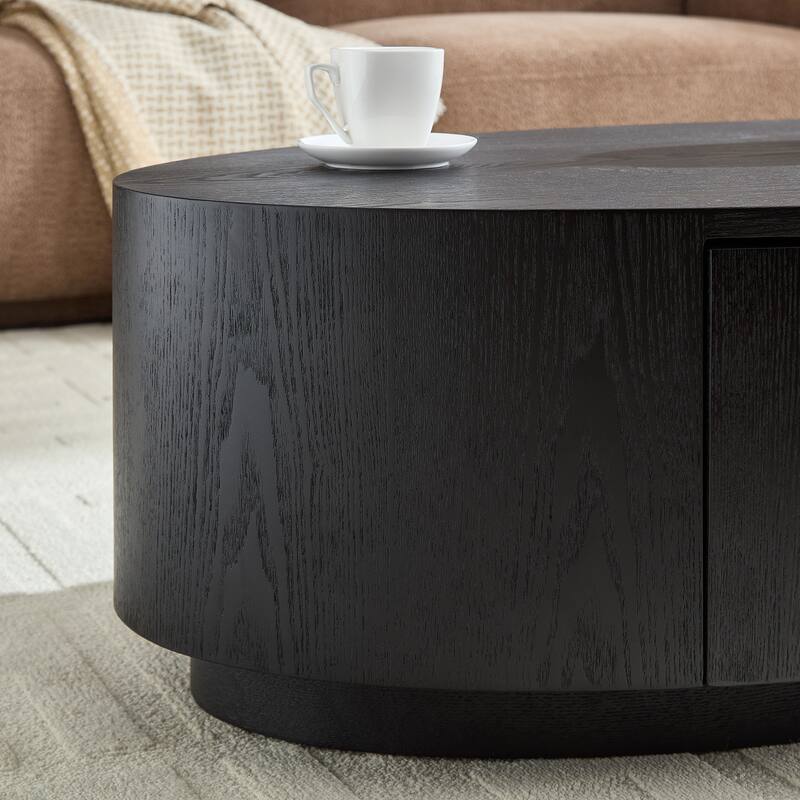 Modern Luxury Oval Coffee Table