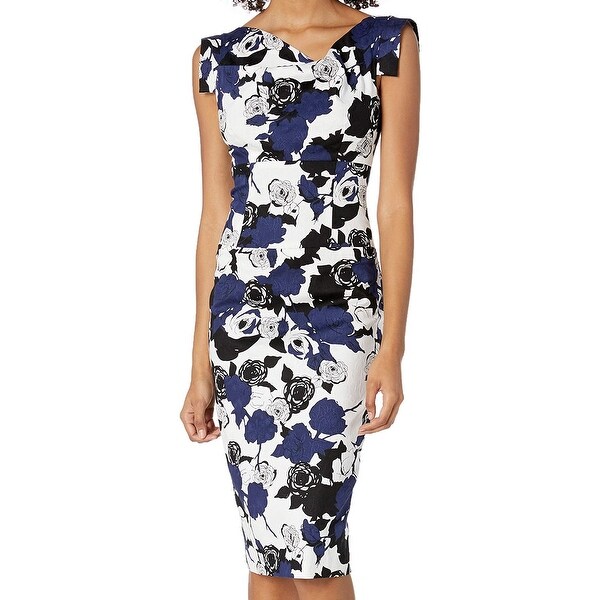 black halo white dress