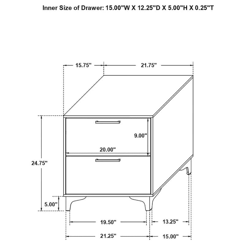 James White 4-piece Queen Bedroom Set