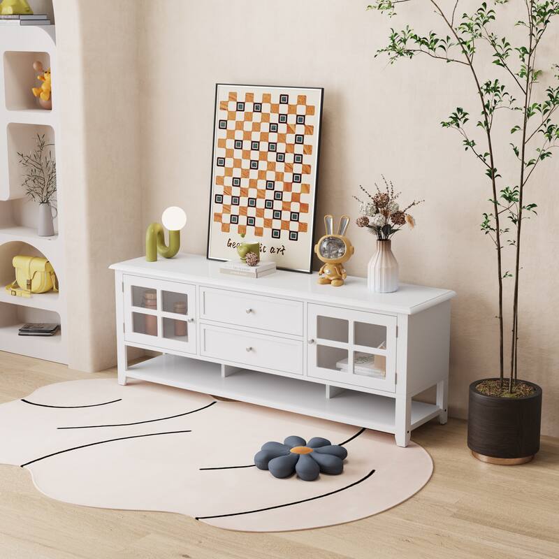Entertainment Center with Storage Space