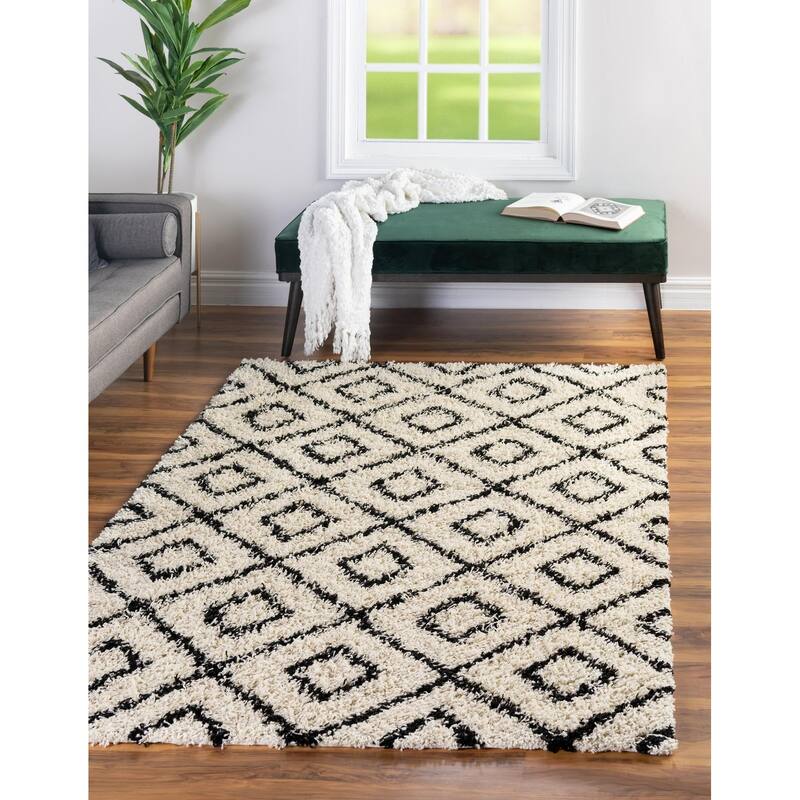 Shag Olido Collection Area Rug