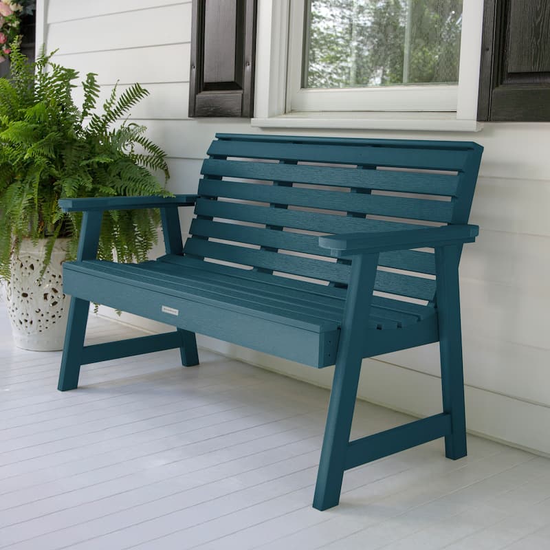 HIGHWOOD Weatherly Eco-Friendly 4-foot Garden Bench
