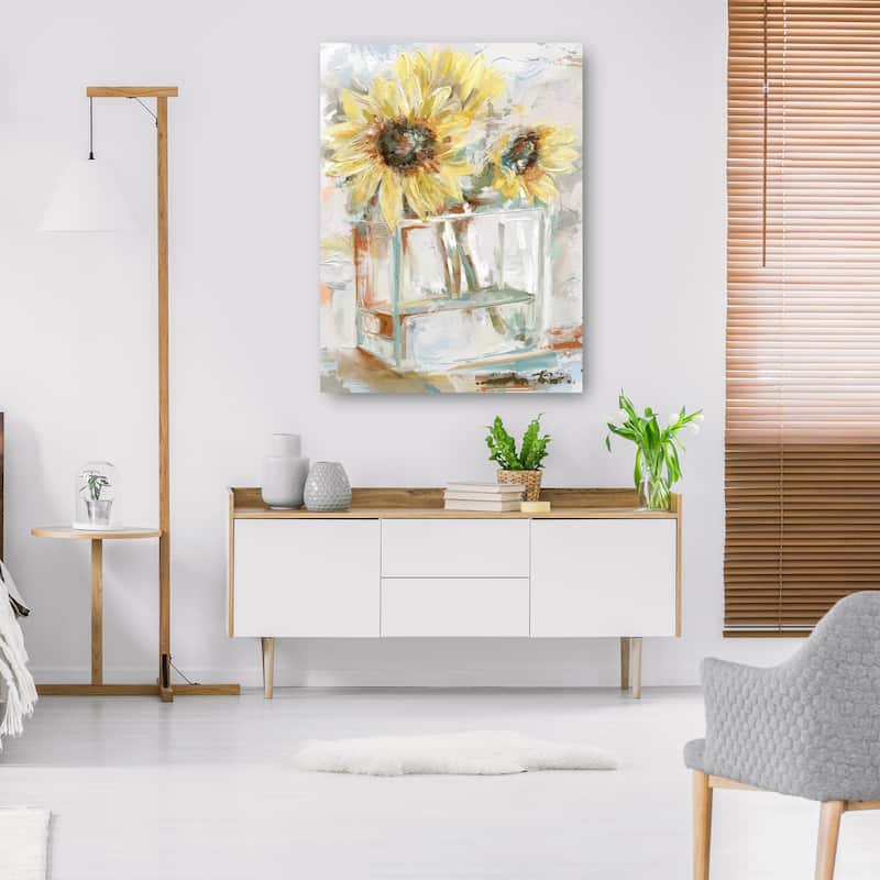 Tournesols By Studio Arts Canvas Art Print