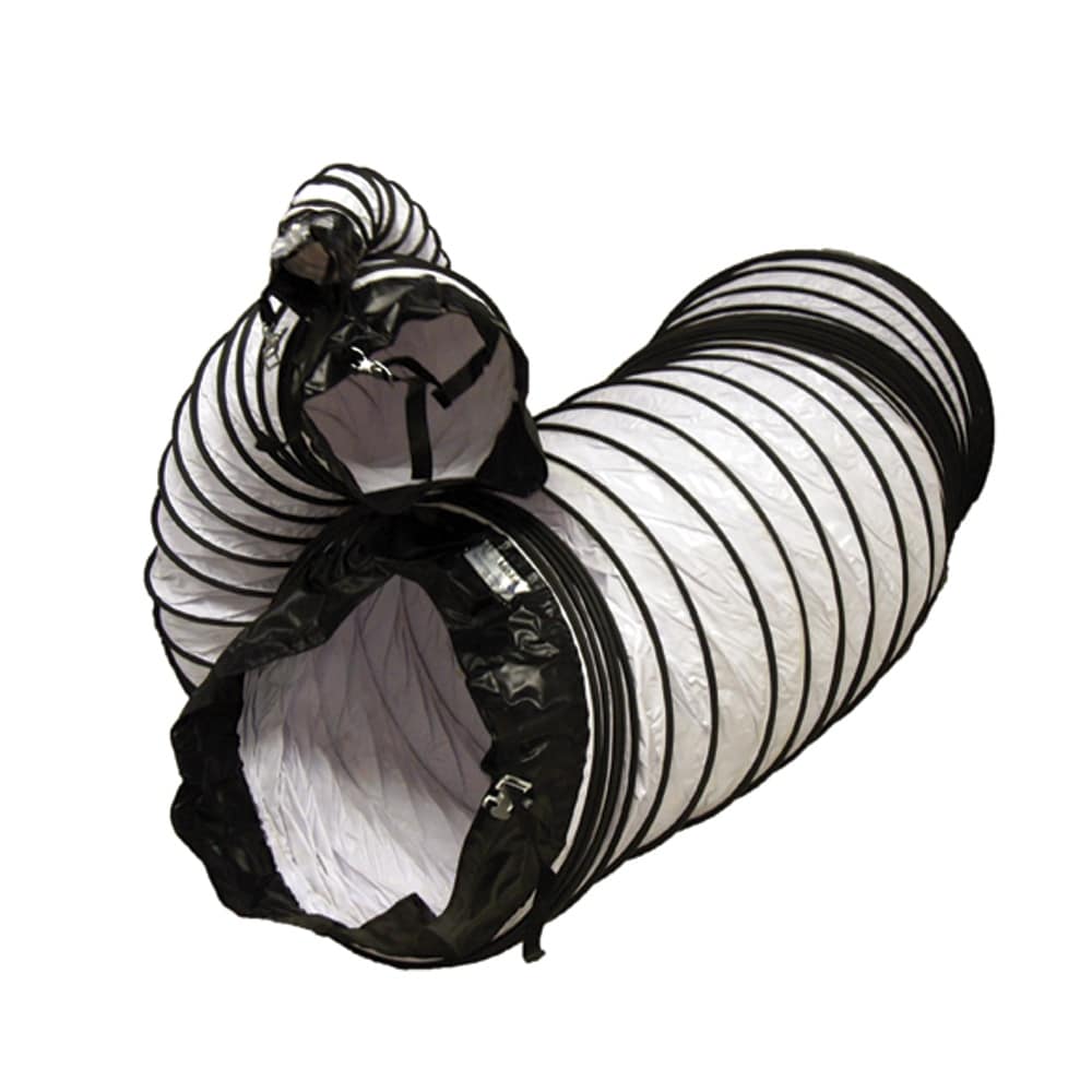 Rubber-Cal "Air Ventilator White" Ventilation Duct Hose (Fully Stretched), 6-Inch by 25-Feet - 6x300