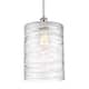 Option Deco Swirl / White and Polished Chrome