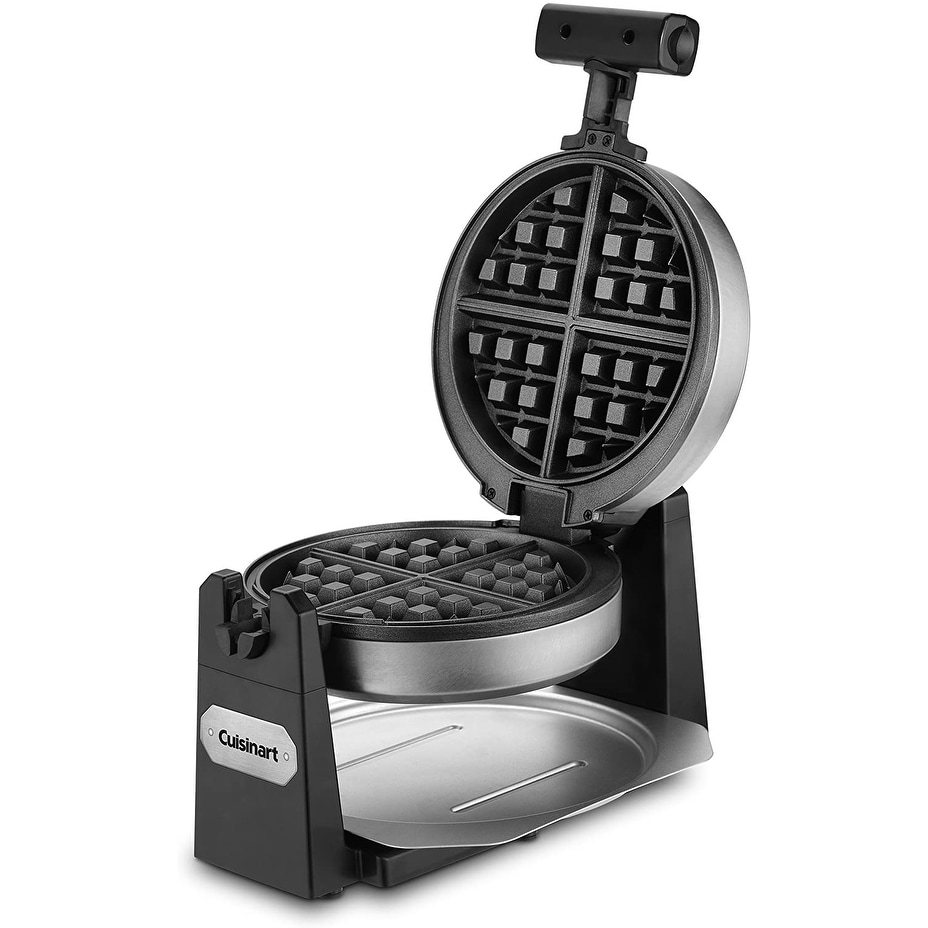 Cuisinart WAF-F10 Maker Waffle Iron, Single, Stainless steel - 9.75 x 15.63 x 9.63 inches