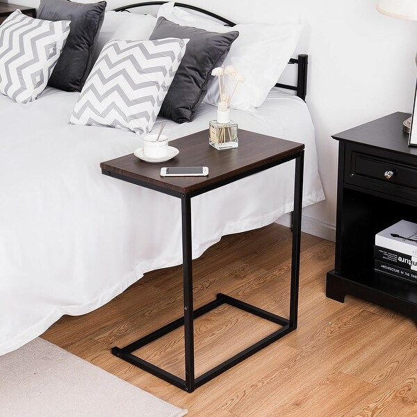 C shaped top laptop stand
