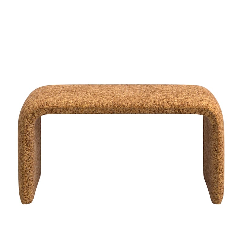 Maratea Round Arm Accent Chair and Ottoman by iNSPIRE Q Modern