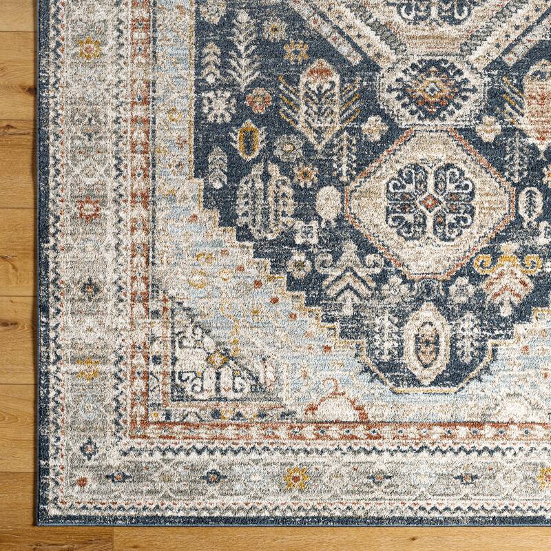 Livabliss Beckham Center Medallion Area Rug