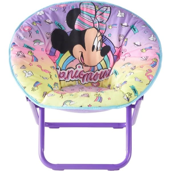 slide 2 of 5, Disney Minnie Mouse Toddler Saucer Chair