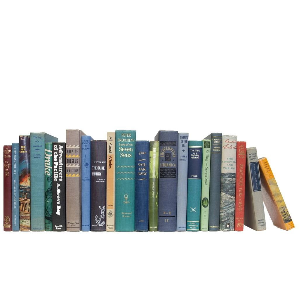 Books Decorative Accessories: Vintage Nautical: Subject By The Foot