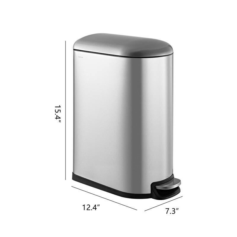 happimess Roland Mini Step-Open Trash Can