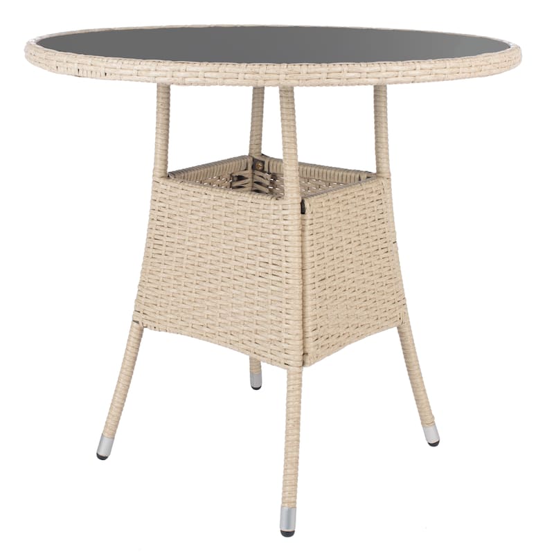 SAFAVIEH Outdoor Hanane 5-Piece Bistro Set - 32Wx32Dx34H