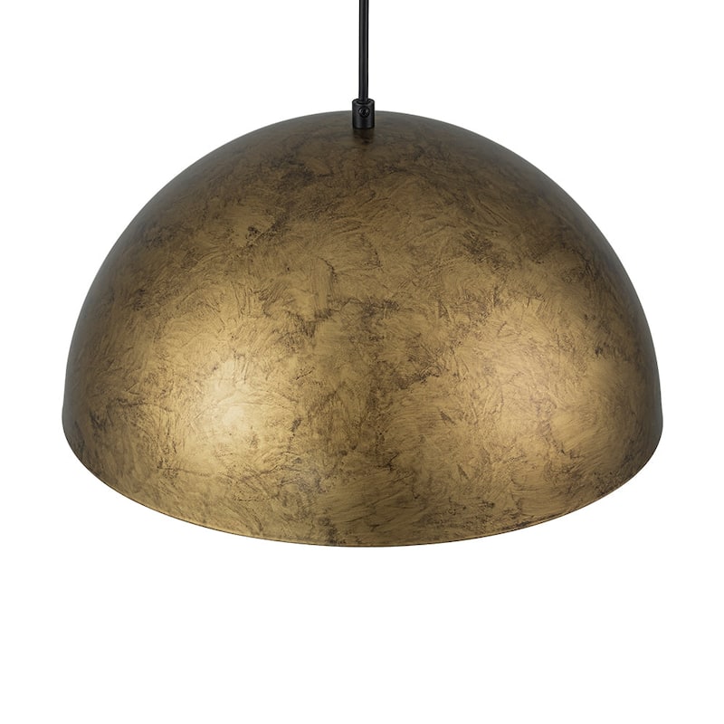 Industrial Oversized Metal Dome Pendant Light - Modern Farmhouse