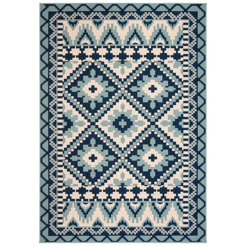 SAFAVIEH Veranda Bukuroshe Indoor/ Outdoor Waterproof Patio Backyard Rug