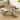 Outdoor Wood Bar Table and Stools with Cushions, Garden Wicker Dining Set
