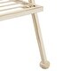 preview thumbnail 15 of 30, SAFAVIEH Outdoor Living Natum Victorian Iron 2-Tier Plant Stand. - 24.5" W x 15.8" L x 43" H