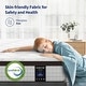 preview thumbnail 7 of 6, 14" Hybrid Mattress - Bamboo Charcoal Gel Memory Foam & 5-Zone Pocket Coil Support, Medium Firm, 100-Night Trial