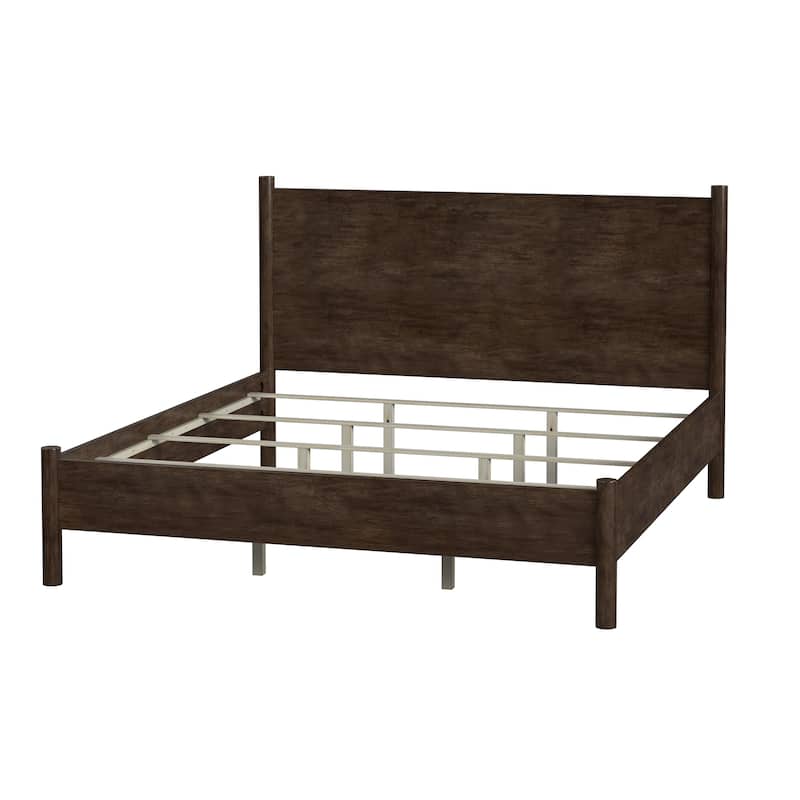 Lennon Rounded Leg Platform Bed