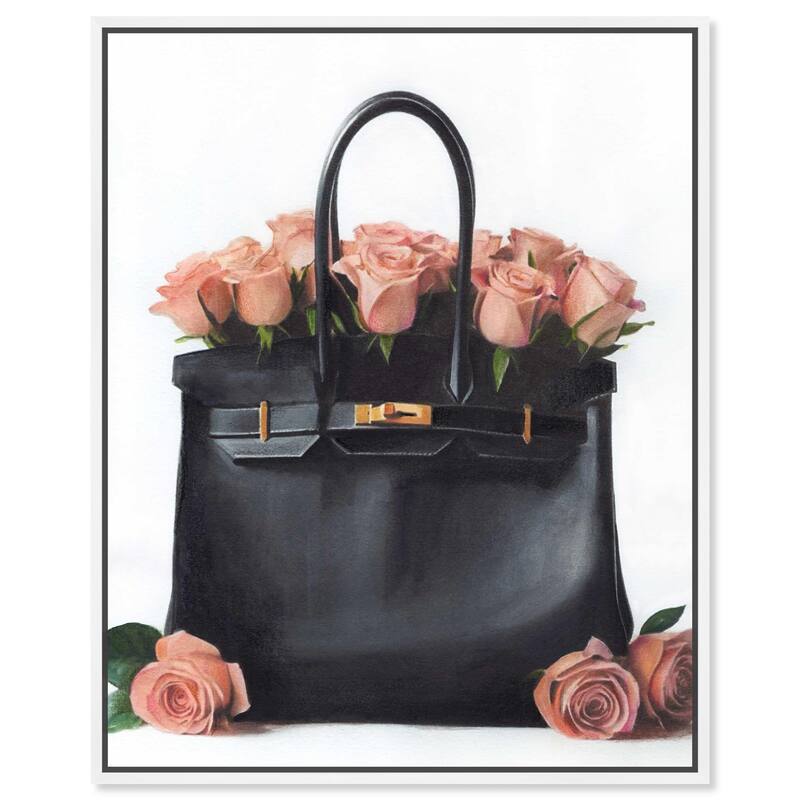 Doll Memories - Exclusif Roses Canvas by Art Remedy - White - 30" x 36"