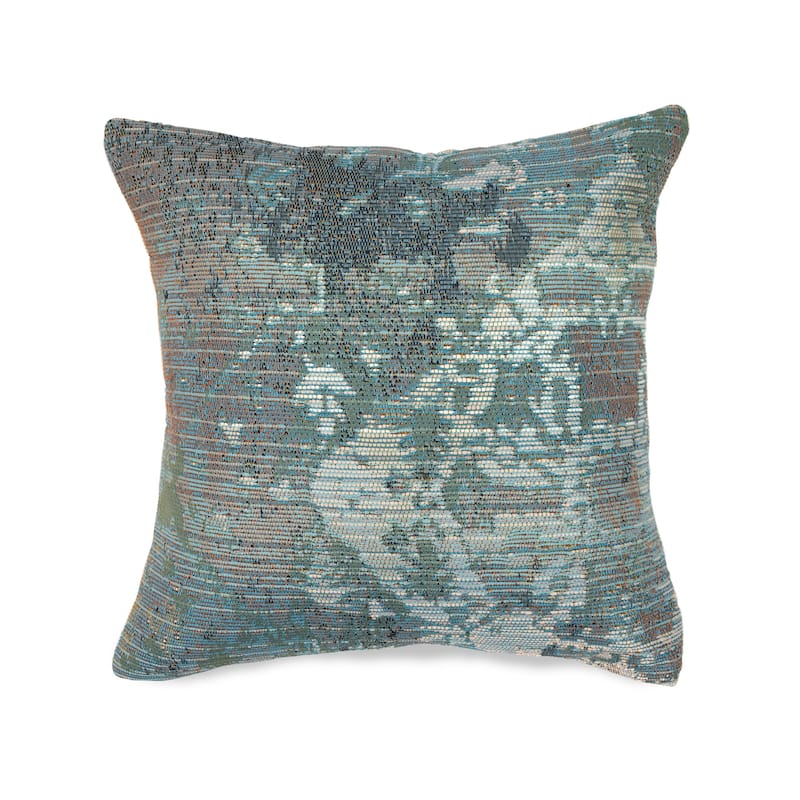 Liora Manne Marina Kermin Indoor/Outdoor Pillow Blue