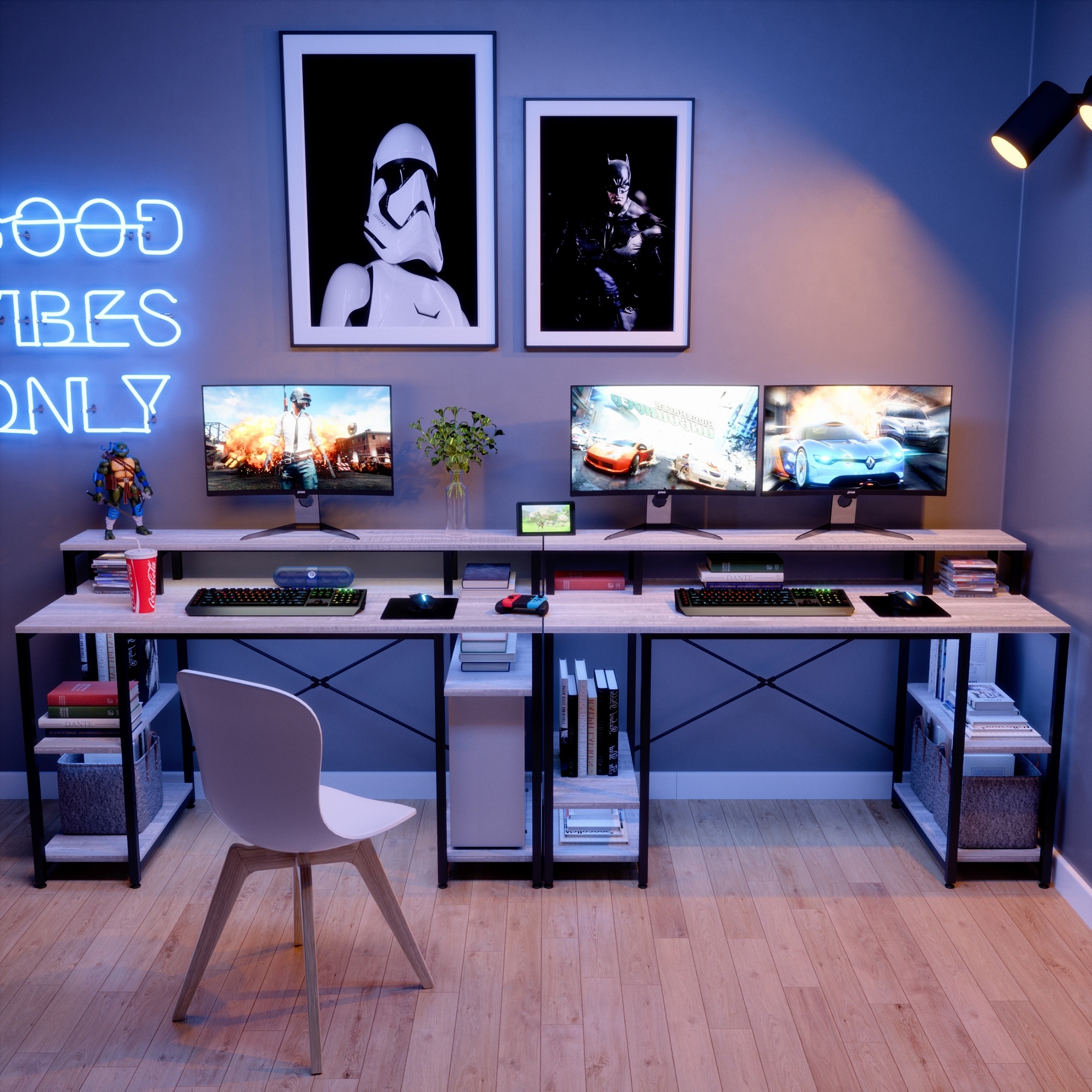 Bestier 55 inch computer desk cheap