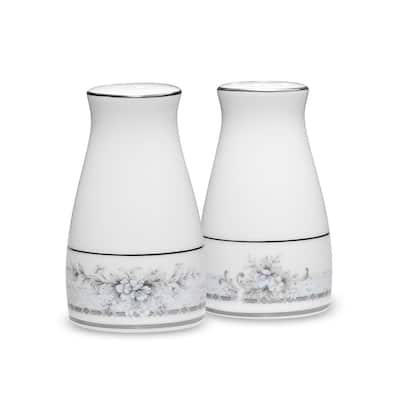 Noritake Sweet Leilani Salt & Pepper Set, 3-1/4"