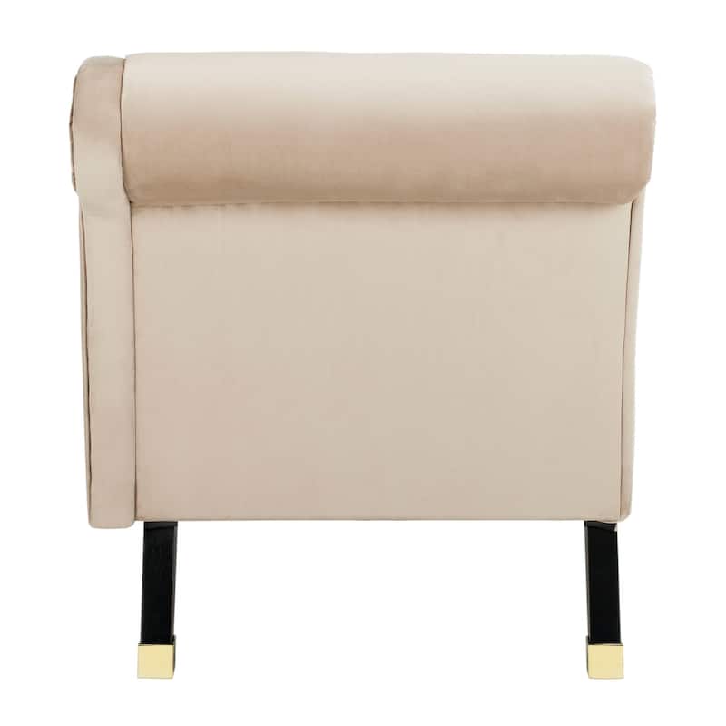 SAFAVIEH Karan Mid-Century Modern Chaise with Pillow - 63Wx28Dx30H