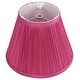 preview thumbnail 17 of 88, Hardback Faux Silk Conical Lamp Shade, 5 inch Top, 9 inch Bottom, 7 inch Slant