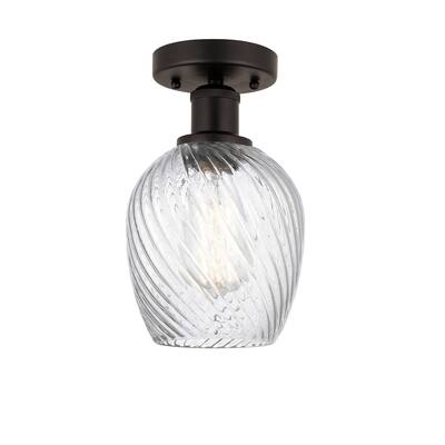 Innovations Lighting Edison Salina - 1 Light 5" Semi-Flush Mount