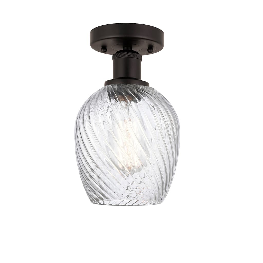Innovations Lighting Edison Salina - 1 Light 5" Semi-Flush Mount