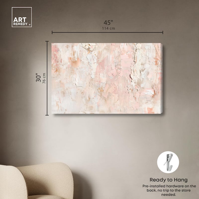 Impasto Layers Canvas by Art Remedy, Gallery Wrapped