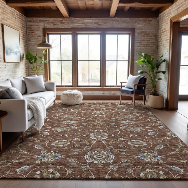 Premium Washable Super Soft Traditional Persian Mayfield Rug - On